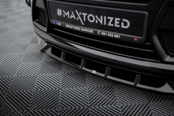 MAXTON DESIGN - Spoiler pod predný nárazník ,FORD KUGA ST MK1, Čierny lesk – Obrázok 4