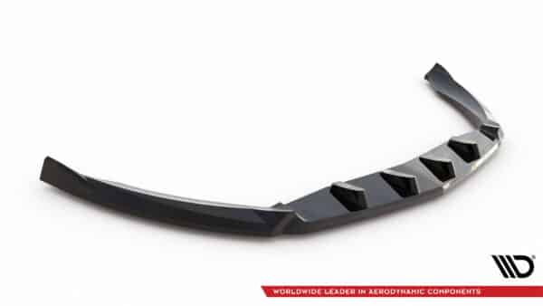MAXTON DESIGN - Spoiler pod predný nárazník , MERCEDES-BENZ CLA C117 FACELIFT, Čierny lesk – Obrázok 5