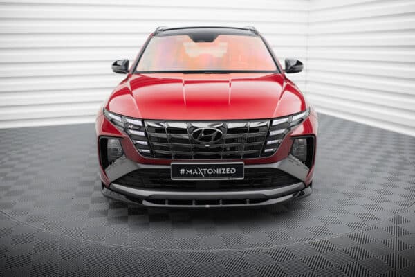 MAXTON DESIGN - Spoiler pod predný nárazník V.1, HYUNDAI TUCSON N-LINE MK4 ,  Čierny lesk – Obrázok 3