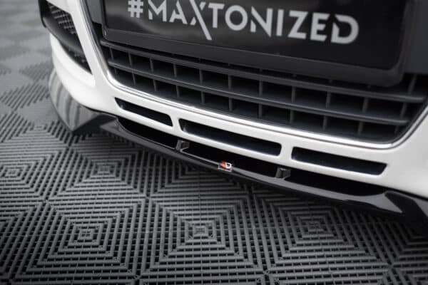 MAXTON DESIGN -Spoiler pod predný nárazník V.3 , AUDI TT 8J,  Čierny lesk – Obrázok 4