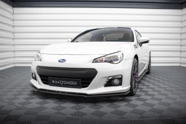 MAXTON DESIGN - Spoiler pod predný nárazník V.4 ,SUBARU BRZ, Čierny lesk – Obrázok 2