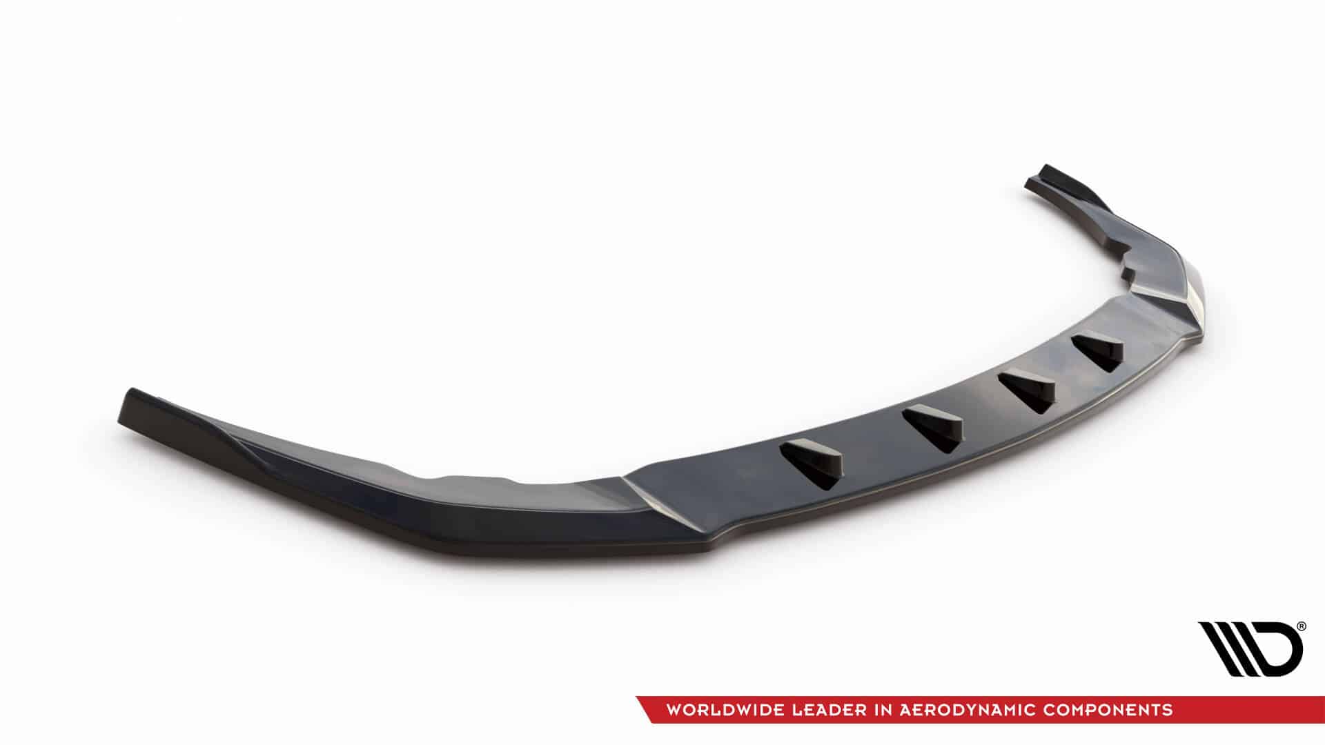 MAXTON DESIGN - Spoiler pod predný nárazník V.9 , vhodné pre BMW M135I F40, Čierny lesk – Obrázok 4