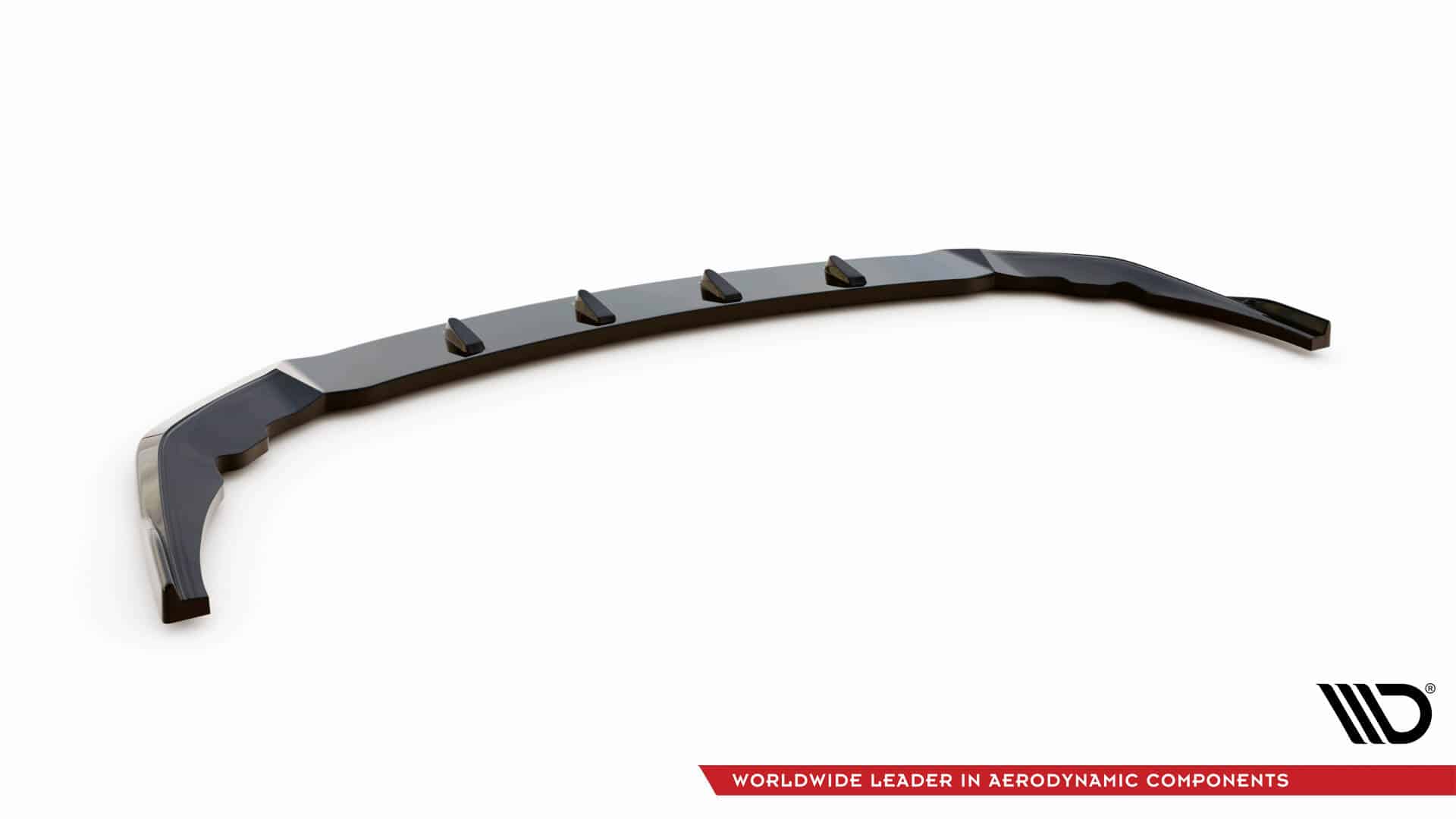 MAXTON DESIGN - Spoiler pod predný nárazník V.9 , vhodné pre BMW M135I F40, Čierny lesk – Obrázok 6
