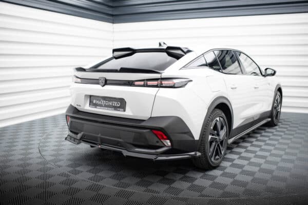 MAXTON DESIGN - Spoiler kufra 3D , PEUGEOT 408 MK1, Čierna lesklá – Obrázok 2