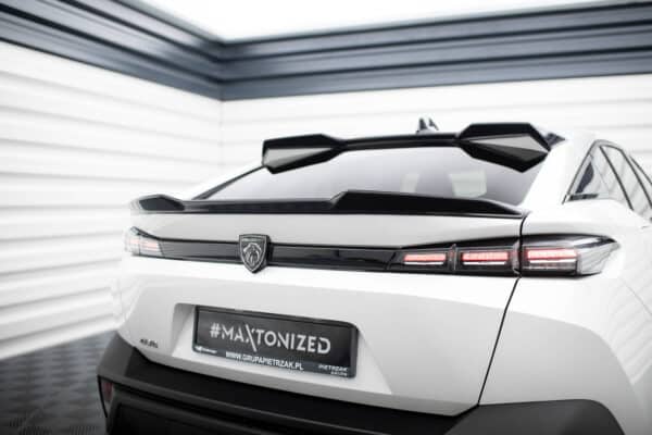MAXTON DESIGN - Spoiler kufra 3D , PEUGEOT 408 MK1, Čierna lesklá – Obrázok 3