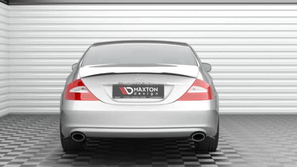MAXTON DESIGN -Bočné spojlere zadného nárazníka  ,MERCEDES-BENZ CLS C219,  Čierny lesk – Obrázok 5