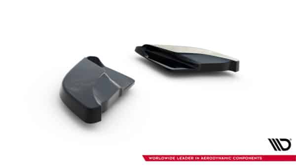 MAXTON DESIGN - Bočné spojlere zadného nárazníka , VOLKSWAGEN SCIROCCO MK3, Čierna lesklá – Obrázok 7