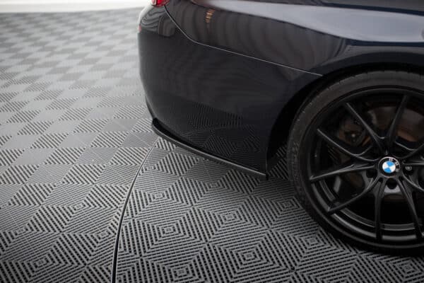MAXTON DESIGN - Bočné spojlere zadného nárazníka V.3,vhodné pre BMW 5 M-PACK F10, Čierny lesk – Obrázok 2