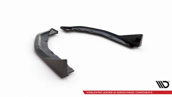 MAXTON DESIGN -Bočné spojlere zadného nárazníka V.4 CSL LOOK vhodné pre BMW M3 G80,  Čierny lesk – Obrázok 2