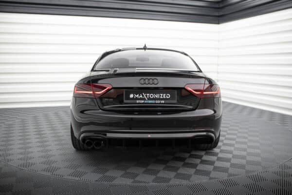 MAXTON DESIGN - Difúzor zadného nárazníka , AUDI A5 COUPE / CABRIO S-LINE 8T, Čierny lesk – Obrázok 8
