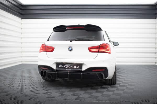 MAXTON DESIGN - Difúzor zadného nárazníka , vhodné pre BMW 1 M-PACK F20 FACELIFT , Čierny lesk – Obrázok 3