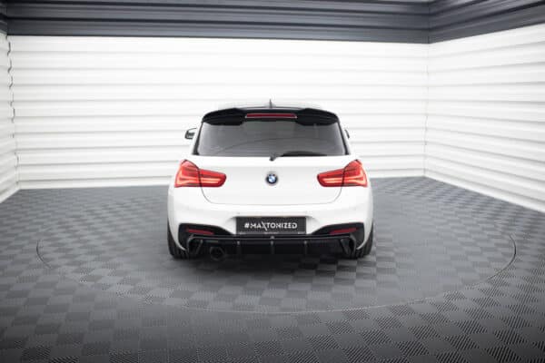 MAXTON DESIGN - Difúzor zadného nárazníka , vhodné pre BMW 1 M-PACK F20 FACELIFT , Čierny lesk – Obrázok 4