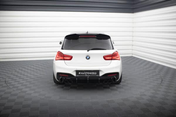 MAXTON DESIGN - Difúzor zadného nárazníka , vhodné pre BMW 1 M-PACK F20 FACELIFT , Čierny lesk – Obrázok 2
