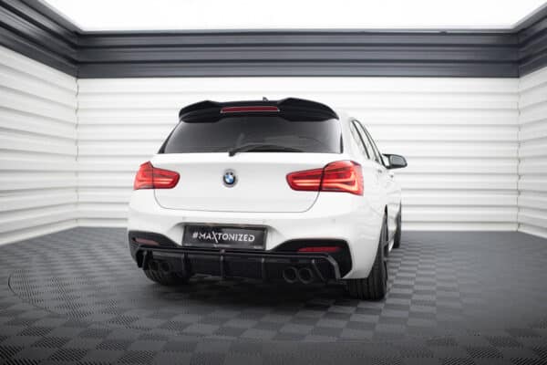 MAXTON DESIGN - Difúzor zadného nárazníka , vhodné pre BMW 1 M-PACK F20 FACELIFT , Čierny lesk – Obrázok 3