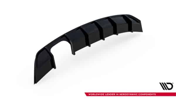 MAXTON DESIGN - Difúzor zadného nárazníka , VOLKSWAGEN SCIROCCO MK3, Čierna lesklá – Obrázok 8