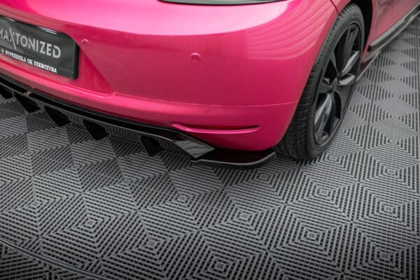 MAXTON DESIGN - Difúzor zadného nárazníka , VOLKSWAGEN SCIROCCO MK3, Čierna lesklá – Obrázok 4