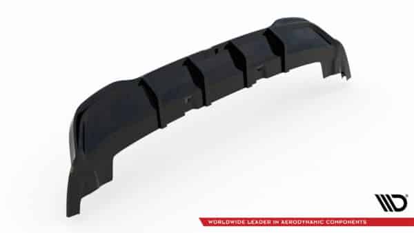 MAXTON DESIGN - Difúzor zadného nárazníka,VOLKSWAGEN GOLF GTE MK8, Čierny lesk – Obrázok 7