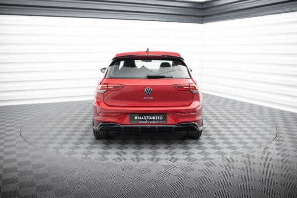 MAXTON DESIGN - Difúzor zadného nárazníka,VOLKSWAGEN GOLF GTE MK8, Čierny lesk – Obrázok 2