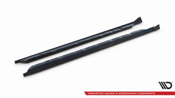 MAXTON DESIGN - Lišty pod bočné prahy,AUDI A3 SEDAN 8V, Čierny lesk – Obrázok 6