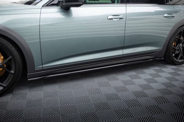 MAXTON DESIGN - Lišty pod bočné prahy , AUDI A6 ALLROAD C8, Čierny lesk – Obrázok 3