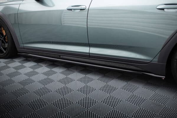 MAXTON DESIGN - Lišty pod bočné prahy , AUDI A6 ALLROAD C8, Čierny lesk – Obrázok 4