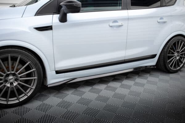 MAXTON DESIGN - Lišty pod bočné prahy ,FORD KUGA ST MK1, Čierny lesk – Obrázok 3