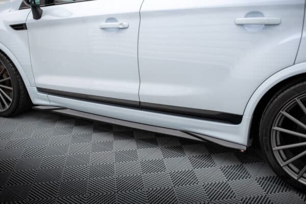 MAXTON DESIGN - Lišty pod bočné prahy ,FORD KUGA ST MK1, Čierny lesk – Obrázok 4
