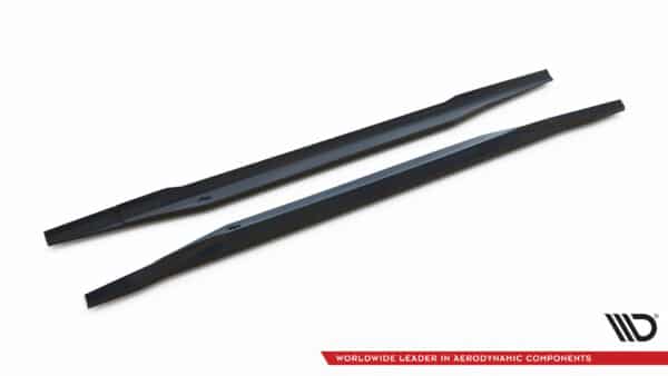 MAXTON DESIGN - Lišty pod bočné prahy ,FORD KUGA ST MK1, Čierny lesk – Obrázok 6