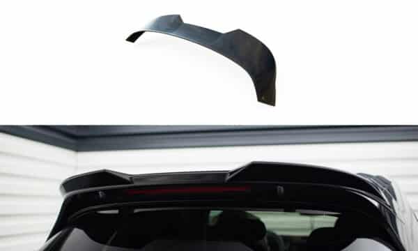 MAXTON DESIGN - Predlženie spoilera 3D , PORSCHE CAYENNE MK3 FACELIFT, Čierna lesklá