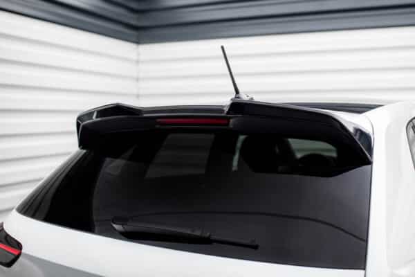 MAXTON DESIGN - Predlženie spoilera kufra 3D, VOLKSWAGEN POLO GTI MK6 FACELIFT , Čierny lesk – Obrázok 2