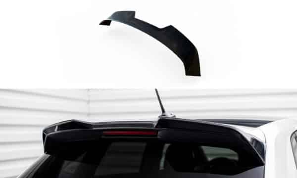 MAXTON DESIGN - Predlženie spoilera kufra 3D, VOLKSWAGEN POLO GTI MK6 FACELIFT , Čierny lesk