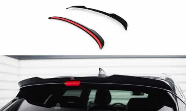 MAXTON DESIGN - Predlženie spoilera kufra , HYUNDAI KONA N-LINE MK2, Čierny lesk
