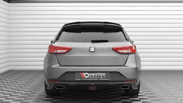 MAXTON DESIGN - Predlženie spoilera kufra V.2 SEAT LEON CUPRA SPORTSTOURER MK3 FACELIFT,  Čierny lesk – Obrázok 4