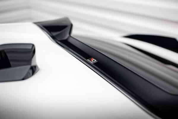 MAXTON DESIGN - Horné predlženie strechy 3D , PEUGEOT 408 MK1, Čierna lesklá – Obrázok 2