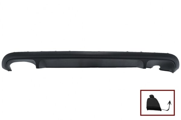 Zadný difúzor vhodný pre VW Jetta Mk6 VI (2011-2014) GLI Design – Obrázok 2