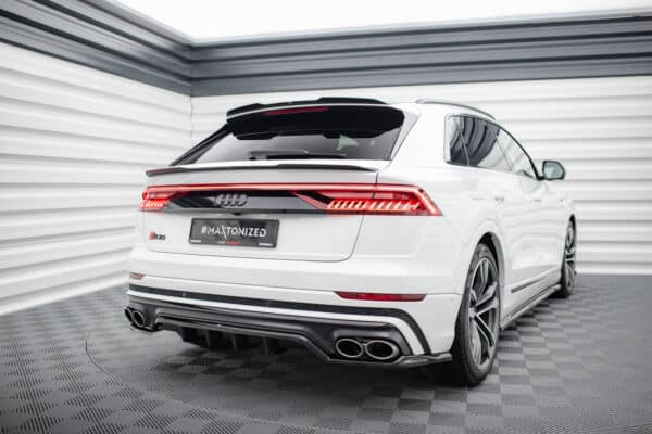 MAXTON DESIGN - Spoiler pod zadný nárazník  , AUDI SQ8 MK1, Čierny lesk – Obrázok 4
