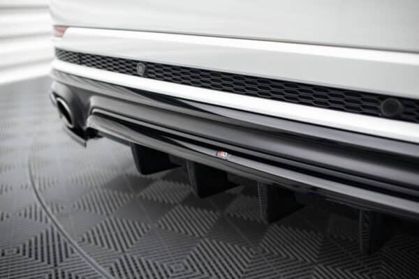 MAXTON DESIGN - Spoiler pod zadný nárazník  , AUDI SQ8 MK1, Čierny lesk – Obrázok 11