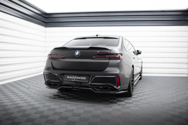 MAXTON DESIGN - Spoiler pod zadný nárazník ,vhodné pre BMW M760E G70, Čierny lesk – Obrázok 2