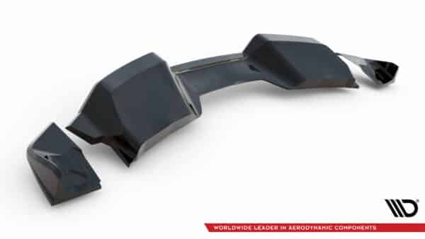 MAXTON DESIGN - Spoiler pod zadný nárazník, CHEVROLET CORVETTE C7, Čierny lesk – Obrázok 10