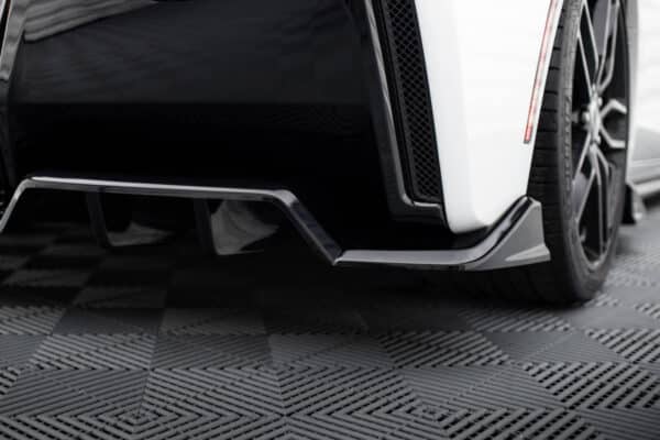 MAXTON DESIGN - Spoiler pod zadný nárazník, CHEVROLET CORVETTE C7, Čierny lesk – Obrázok 2