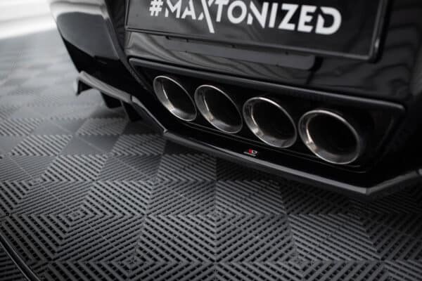 MAXTON DESIGN - Spoiler pod zadný nárazník, CHEVROLET CORVETTE C7, Čierny lesk – Obrázok 5