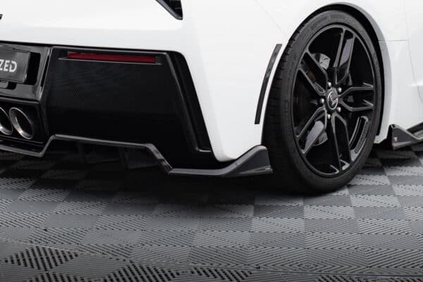 MAXTON DESIGN - Spoiler pod zadný nárazník, CHEVROLET CORVETTE C7, Čierny lesk – Obrázok 7