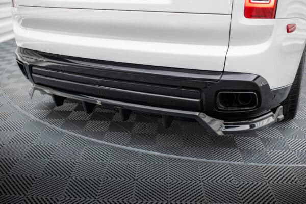 MAXTON DESIGN - Spoiler pod zadný nárazník, ROLLS ROYCE CULLINAN, Čierny lesk – Obrázok 3