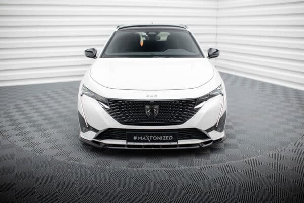MAXTON DESIGN - Spoiler pod predný nárazník , PEUGEOT 308 GT MK3, Čierny lesk – Obrázok 3