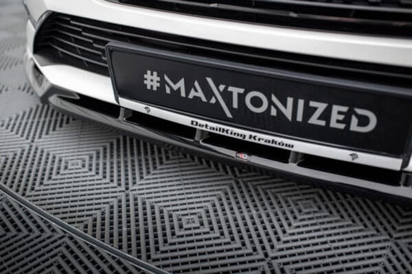 MAXTON DESIGN - Spoiler pod predný nárazník , PEUGEOT 308 GT MK3, Čierny lesk – Obrázok 4