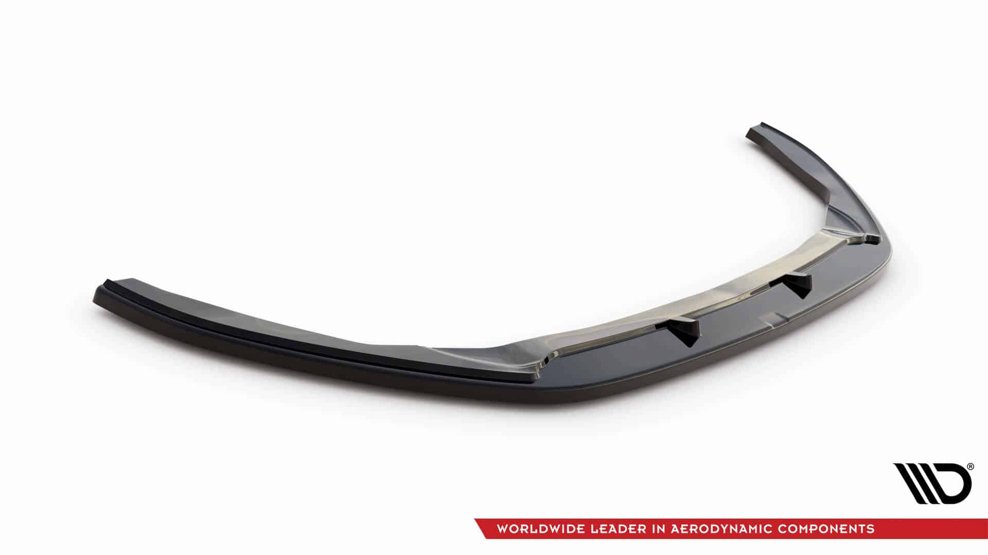 MAXTON DESIGN -Spoiler pod predný nárazník V.2, VOLKSWAGEN PASSAT B7, Čierny lesk – Obrázok 5