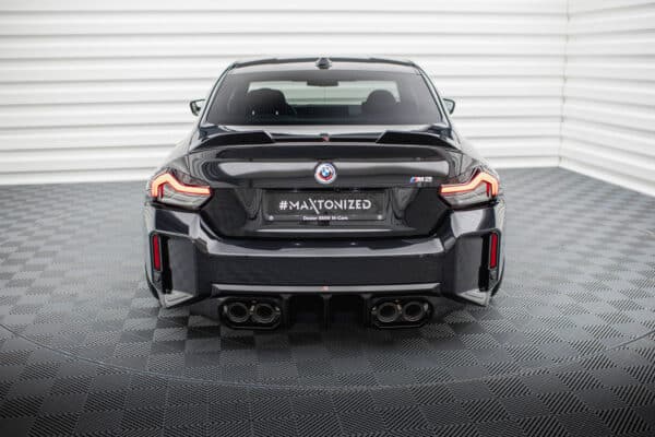 MAXTON DESIGN - Difúzor zadného nárazníka V.2, vhodné pre BMW M2 G87, Čierny lesk – Obrázok 4