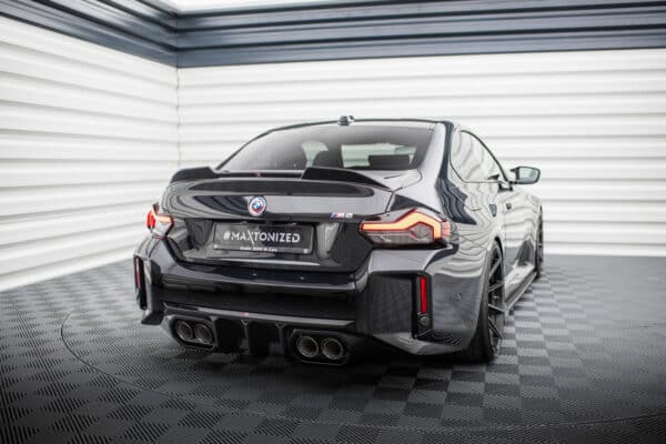 MAXTON DESIGN - Difúzor zadného nárazníka V.2, vhodné pre BMW M2 G87, Čierny lesk – Obrázok 5