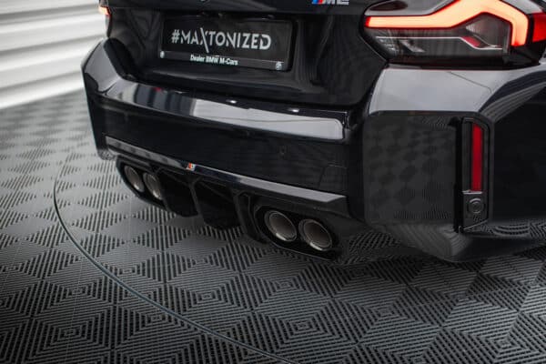 MAXTON DESIGN - Difúzor zadného nárazníka V.2, vhodné pre BMW M2 G87, Čierny lesk – Obrázok 6