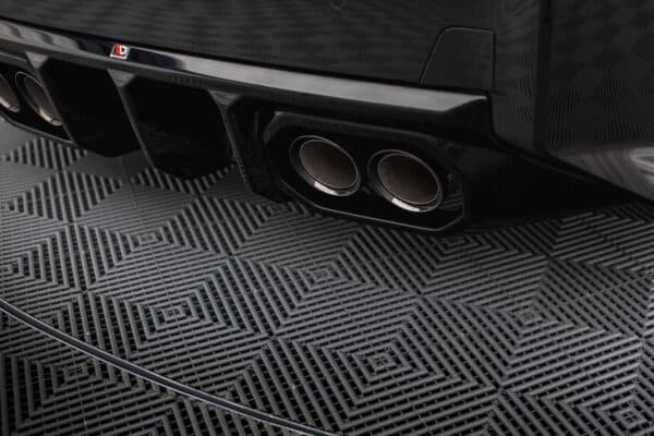 MAXTON DESIGN - Difúzor zadného nárazníka V.2, vhodné pre BMW M2 G87, Čierny lesk – Obrázok 8